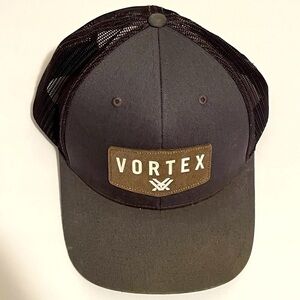 VORTEX Adult Male Red Alert Charcoal Cap